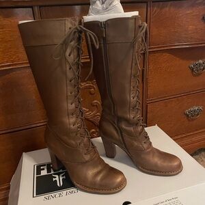 Frye “Villager Lace” Antique Boots. 8.5m